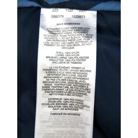 NEW! Columbia Ice Slope II Waterproof Snow Pants Camo Blue Boy's Youth SZ L - Picture 8 of 8